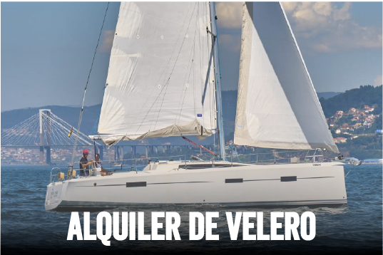 Alquiler de velero en las Rías Baixas